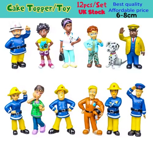 Cake topper fireman sam action - cake,