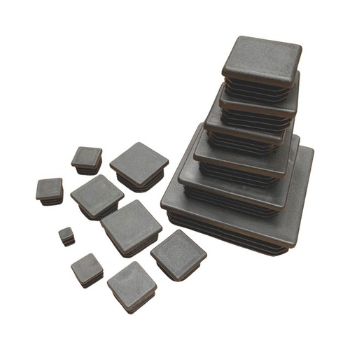 Square plastic black - plastic, blanking