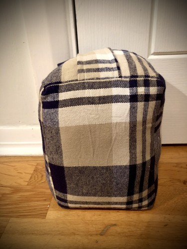 Handmade filled door stop - filled,