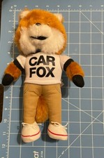 CarFax Car Fox Plush Mascot