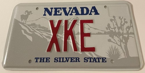 Xke souvenir vanity license - souvenir,