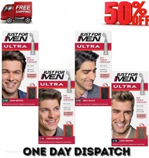 Just for Men Ultra Dark Brown Hair Colour Dye For Short Hair All Shade Available