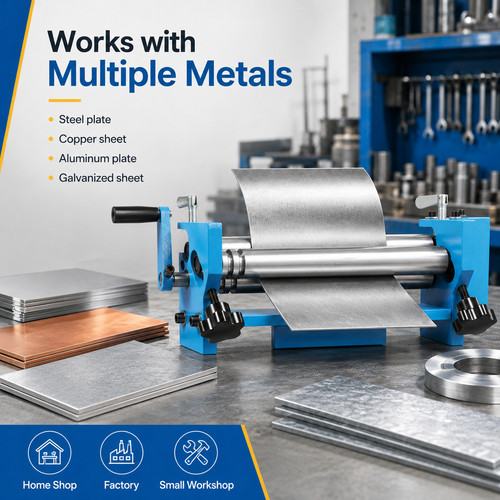 Slip roll machine metal sheet - roll,