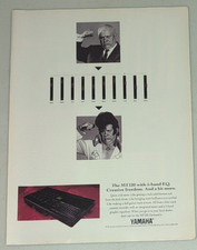 1992 Yamaha Vintage Print Ad