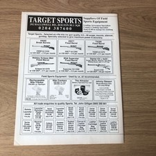 GUNS112 MAGAZINE ADVERT 12X9 TARGET SPORTS: WEBLEY ECLIPSE MKII