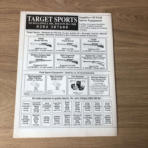 Guns112 magazine advert - magazine, 12x9