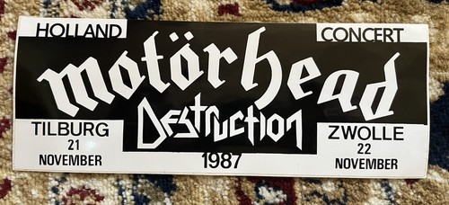 Motörhead promo sticker