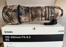 Nikon Fit Sigma 150-600mm f/5-6.3 DG OS HSM Contemporary free Postage