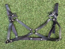 BNWOT ~ BLACK FAUX LEATHER