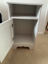 Ikea bedside unit white - 63cm x 36cm x 35cm