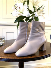 Phase Eight cream leather