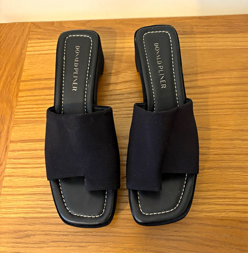 Donald pliner black - donald, slide