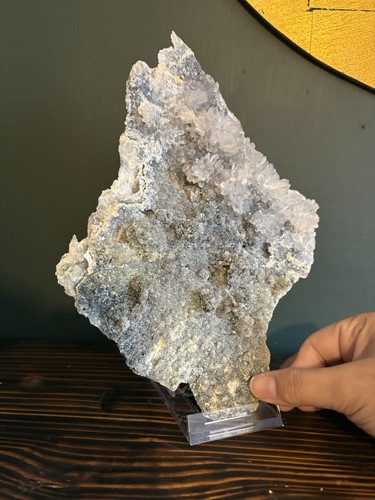 Flower amethyst crystal raw