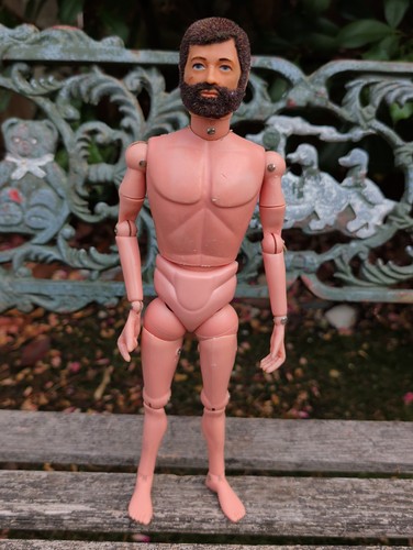 Vintage action man bearded - action,