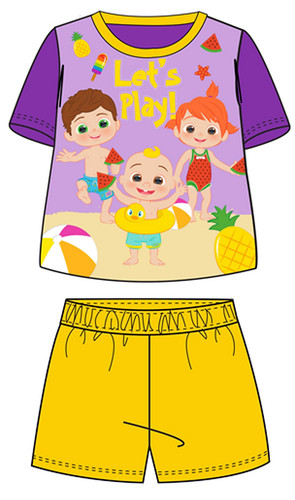 Cocomelon girls short - cocomelon, summer