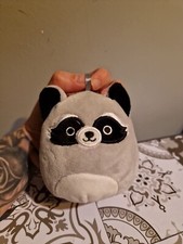 raccoon soft toy Plush Super Soft Cute Cuddly Squishmallows 4.5 inches C2