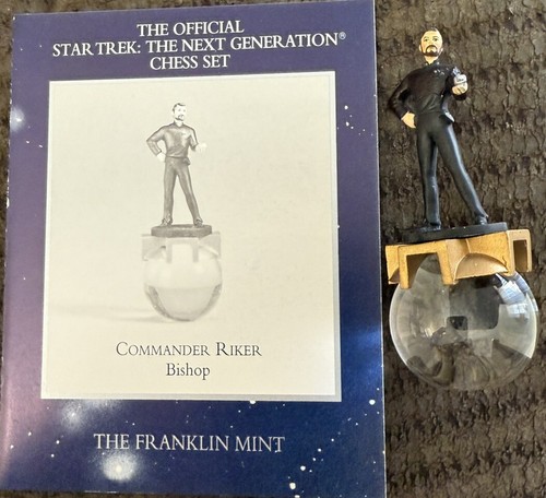 Star trek franklin mint - star,