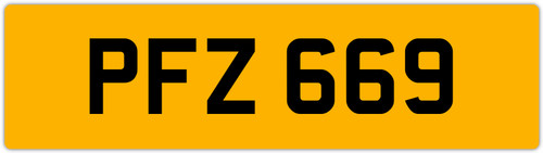 Pfz 669 3x3 - 669, dateless