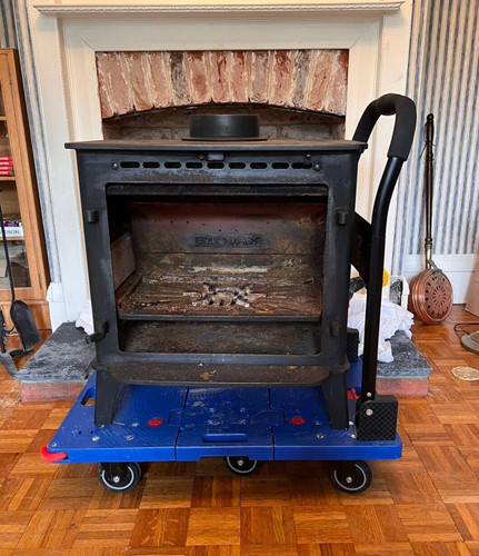 Log burning stove fire 400kg - fire,