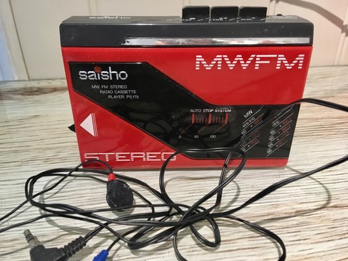 Red saisho walkman 175 - red,