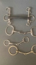 Equestrian Horse Tack Bundle Bridle, Snaffle Bits, Martingale