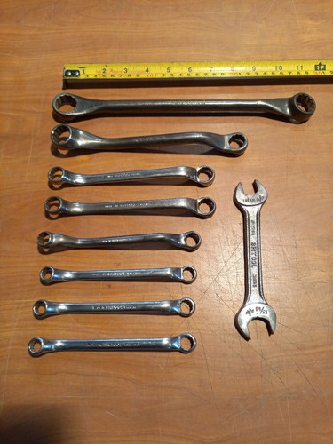 Vintage britool spanners - 9,