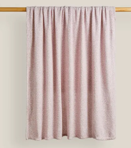 Dotty lilac printed fleece - dotty,