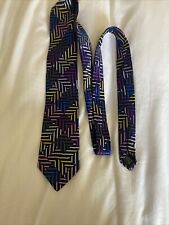 Van Buck Platinum Limited Edition 100% Silk Tie Multi