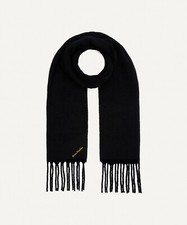 BNWOT ACNE STUDIOS VILLY SCARF UNISEX WOOL NAVY DESIGNER ACCESSORIES