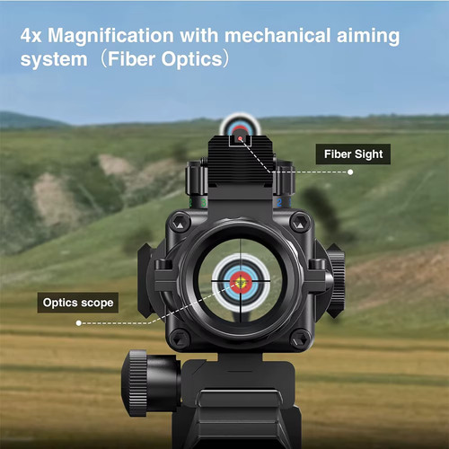 4x32 tactical riflescope - 4x32,