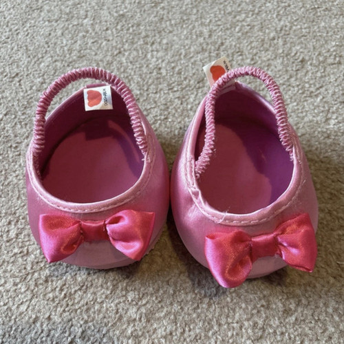 Designabear pink satin bow - pink,