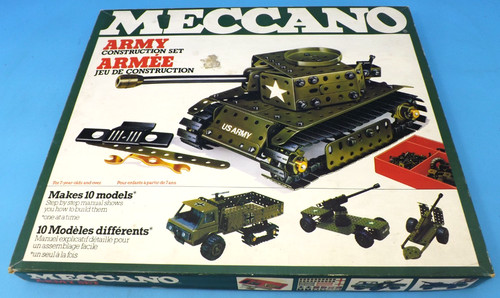 1970 meccano army - meccano,