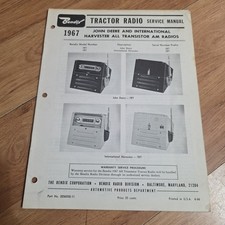 1967 Bendix Tractor AM Radio