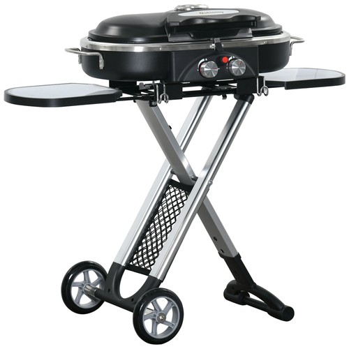 Outsunny burner gas bbq - outsunny,