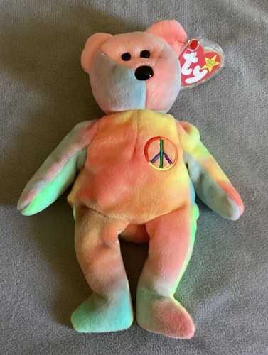 Beanie baby peace the - ty, “peace