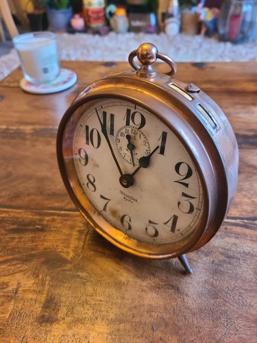 Antique wesclox big ben brass - ben,