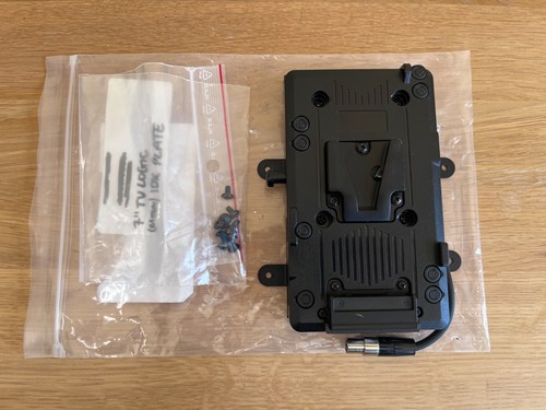 Lock battery plate for tv - v-lock,