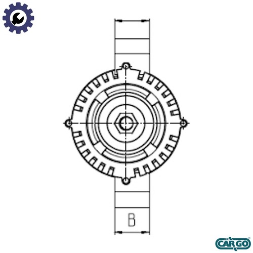 Alternator 032 114 - 114, for