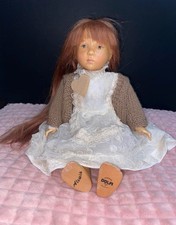 Vintage Dolfi doll Alessia 1990 made in Italy 30cm wooden Dolfi brand doll