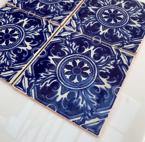Blue mexican ceramic - mexican,