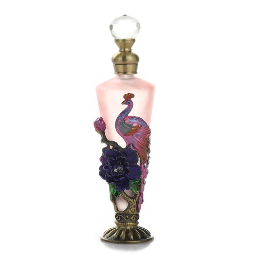 Crystal glass perfume bottle - crystal,