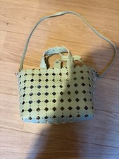 Zara Green Bag with Insert Beach Great Condition