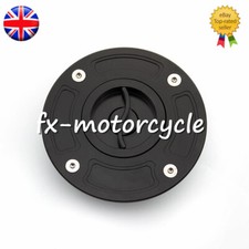 For Suzuki GSF1200/Bandit 1200 2001-2004 CNC Fuel Gas Tank Cap Aluminum Black