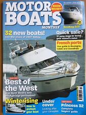 Sea Ray 325, Nord West 420, Princess 32 featured in Motor Boats Monthly (11/06) 