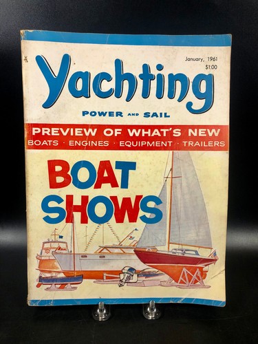 January 1961 yachting magazine - january,