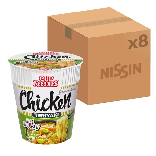 Nissin cup noodles - noodles, chicken