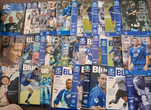 Everton programmes - everton,