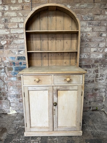 Antique rustic pine arched top - antique,
