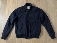 Baracuta G9 100% Wool Navy Harrington Bomber Jacket, UK 44 (XL)