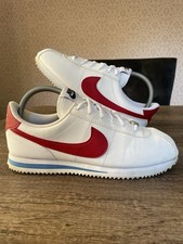 Nike Cortez 72 White Red Blue Trainers Sneakers Size UK 6